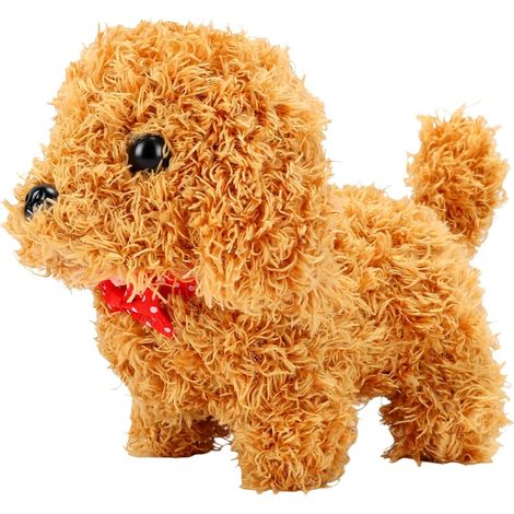 Interactive Plush Robot Puppy Walking and Barking Toy for (1/5)