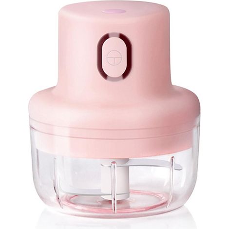 Mini hachoir électrique sans fil pour ail, gingembre et légumes, robot culinaire (1/5)