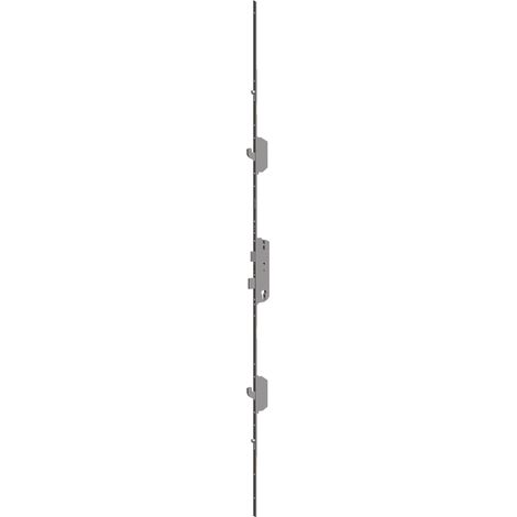 Crémone multipoints EUROPA SH R axe 55mm entraxe 92mm têtière 16mm carré 8mm longueur 2285mm cote D 1050mm FERCO 6 32602 07 0 1