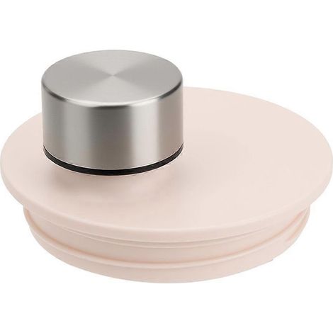 Couvercle réutilisable anti-fuite pour gobelet Stanley 40 oz, résistant aux hautes températures, ouverture d'une seule main, nettoyage facile, rose (1/5)