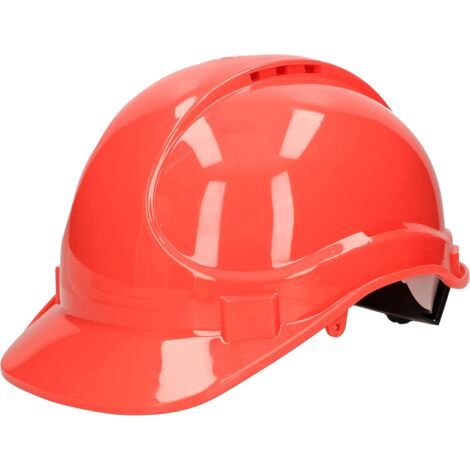 ® Casque de Chantier réglable, rouge-NANOTEH (1/5)