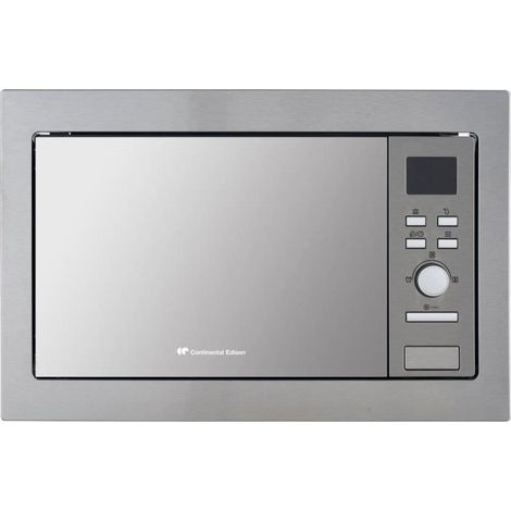 MICROONDAS GRILL EMPOTRABLE - CONTINENTAL EDISON - CEMO25GE2 - NEGRO - 25 L - 900 W - GRILL 1000 W