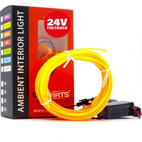 EPAL5M LED AMBRA FIBRA OTTICA 5 METRI 24V (1/4)