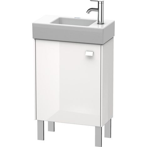 Meuble sous-vasque BRIOSO 570x484x239mm ouverture droite blanc brillant