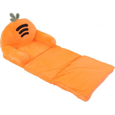 Canapé enfant pliable avec dossier, fauteuil 2 en 1, canapé-lit enfant pliable, canapé-lit enfant mignon à 3 niveaux avec motif dessin animé (1/5)