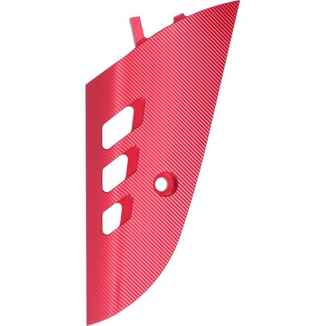 Cache‑pot avant de moto, protection d'amortisseur, bras oscillant, remplacement pour VESPA S150 LXV150 VXL150 2013‑2021, rouge (1/5)