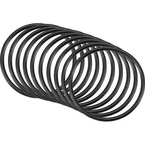45x40x0.2cm Nitrile Rubber O-Rings 10 Piece Round Black (1/5)