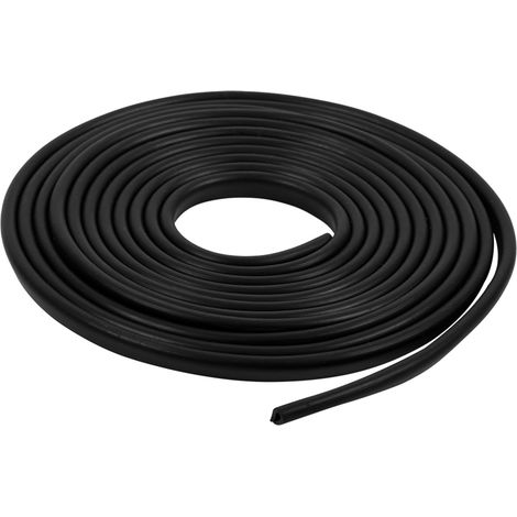 Ruban de protection de porte de voiture anti-rayures, 300cm, moulure noire, liseré de bord en caoutchouc, protège-carrosserie, garniture adhésive. (1/5)