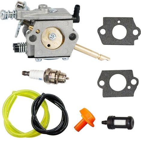 Kit carburatore per tosaerba per Walbro WT 45, WT 45 1, WT 45A per STIHL FS48 FS52 FS66 FS81 FS106 BR400 (1/5)