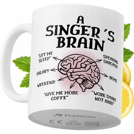 Lustige Kaffeetasse mit witzigem Textdesign für Sängerinnen und Sänger – ideal für Geburtstage, Namenstage, Feiertage und besondere Anlässe. Hochwertige Tasse für Zuhause, Büro und Arbeit. Farbe: Weiß