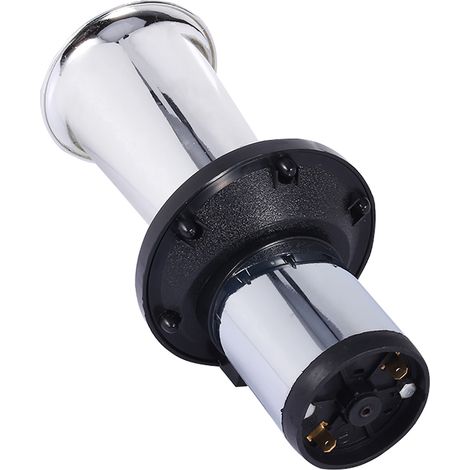12V 110dB Klaxon Rétro Antique pour Auto Camion Corne Ahooga Oooga Argentée (1/3)