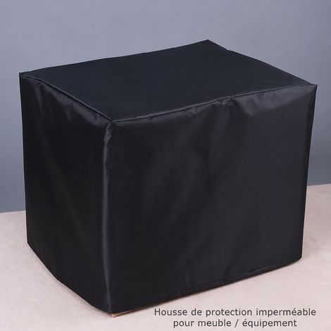 Housse de protection anti-poussière noire en tissu Oxford pour mobilier et équipement 110 g noir 110 g – Livraison gratuite