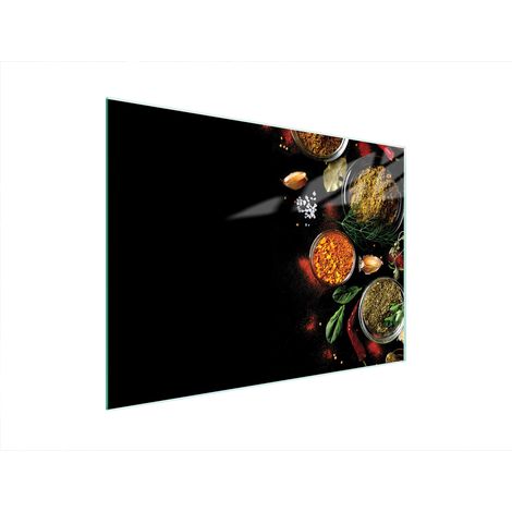 PLANCHE À DÉCOUPER EN VERRE 40x30 ÉPICES (1/5)