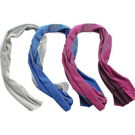 Lot de 3 serviettes rafraîchissantes