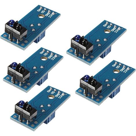 5 pièces TCRT5000 Capteur infrarouge à réflexion Interrupteur photoélectrique IR Module d'évitement d'obstacles pour Raspberry Pi (1/5)