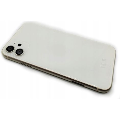 Pannello posteriore della scocca, cornice per Apple iPhone 11 bianco (1/4)