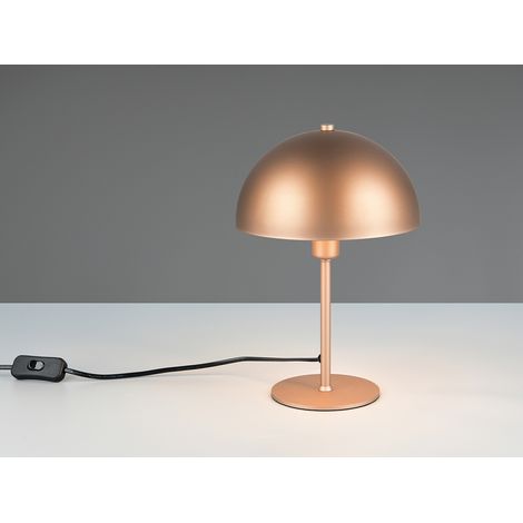 LED Tischleuchte aus Metall Coffee in Pilzform, Höhe 30cm (1/4)