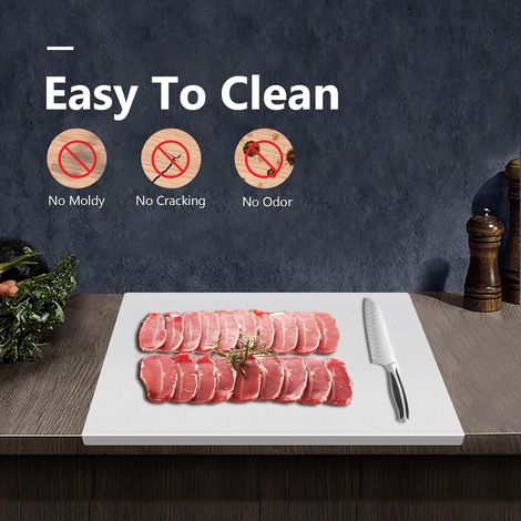 Gojoy – Planche à pétrir en acier inoxydable 70 x 50 cm – Résistante à la corrosion – Pour pétrir pain et pizzas – Surface hygiénique et facile à nettoyer (1/5)