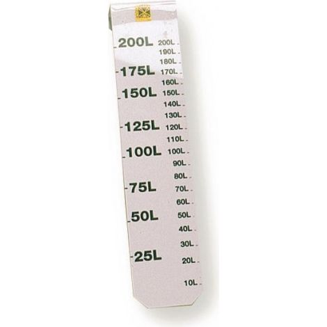 Réglette Blanche - de 10 à 200 litres - Mondelin