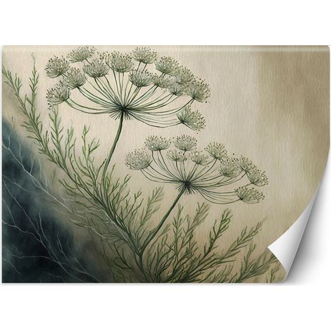 Fototapete Pflanzen Botanicals Abstrakt 450x315 cm (1/5)
