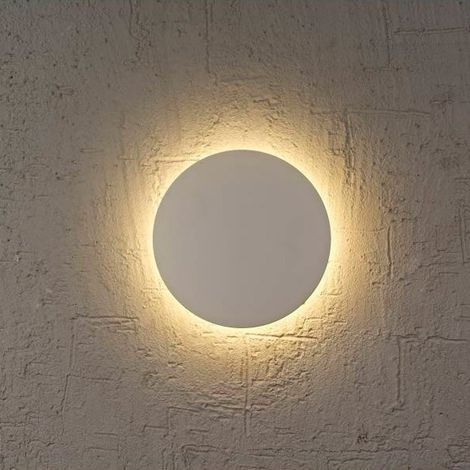 Barcelona Led – Applique murale LED Eclipse 9W – Puce Samsung – Flux lumineux 675 lumens – Blanc chaud 2700K – IP44 pour environnement humide (1/5)