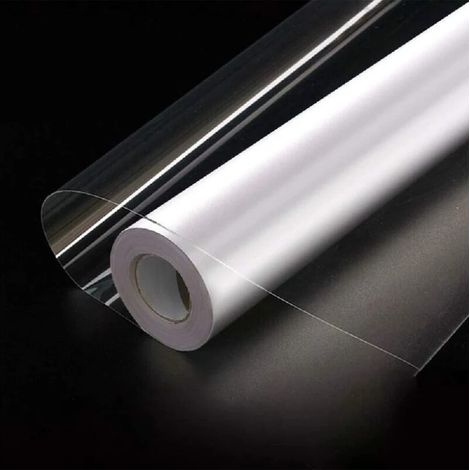 Transparent Papier Adhesif pour Cuisine 40X300cm Mur Porte Meuble Stickers Decoratif Vinyle Rouleau Autocollants Imperméable