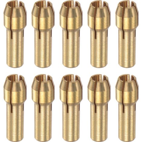 10pcs Laiton Pince 3,2 mm Laiton 4,3 mm Tige Diamètre (1/5)