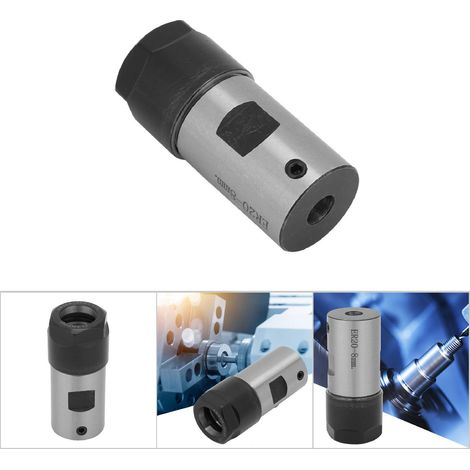 Mandrin de serrage C25-ER20 pour moteur à broche, outil de fixation d'arbre (8mm) (1/5)
