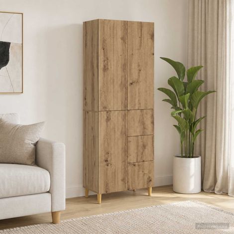 vidaXL Schrankset 2 Stk. Holzwerkstoff (1/5)