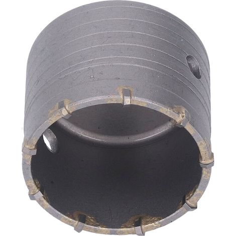 Jeffergarden Scie cloche en carbure forgé de 75 mm pour béton, haute dureté, idéale pour l'installation de climatiseurs. (1/5)