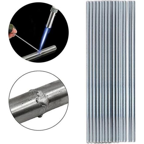 Les électrodes en aluminium basse température ne nécessitent pas de poudre à souder pour le soudage. (1/5)