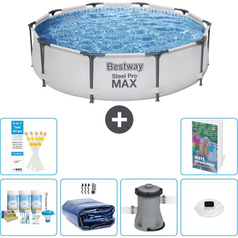 Bestway Steel Pro MAX Rund - 305x76 cm - 7-teilig S160 (1/5)