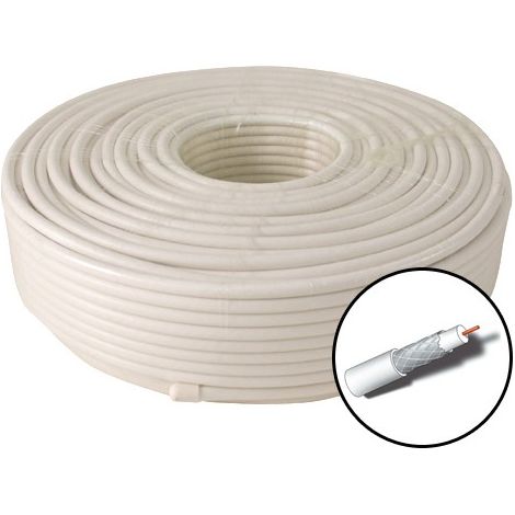 CAVO COASSIALE CU+CU BOBINA - 100 M