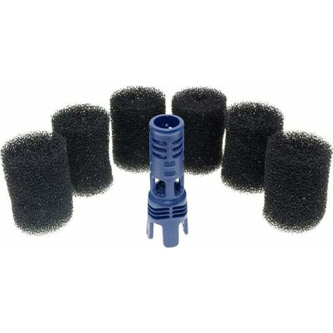 éclaboussures avec 6 brosses en mousse pour robot de piscine Polaris 280, équivalent à Tail Sweep Pro TSP10S.-Crezuo (1/5)