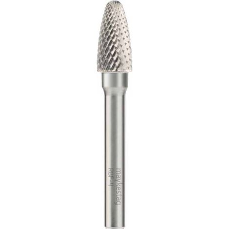 Fraise Rotative HM Tige Cylindrique Forme Arc à Nez Arrondi - Diamant D. 6 x Lt. 50 x Lu. 18 x Q. 6 mm - Diamwood