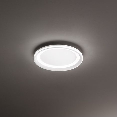 Plafonnier Led Perenz Edge Blanc 38W En Aluminium (1/3)