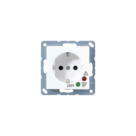 Jung SCHUKO-Steckdose 16A 250V alpinweiß A 521 UF WW (1/2)