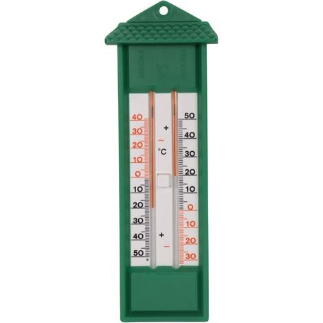 Mini-Max-Thermometer ohne Quecksilber Grün 23cm - Spear & Jackson