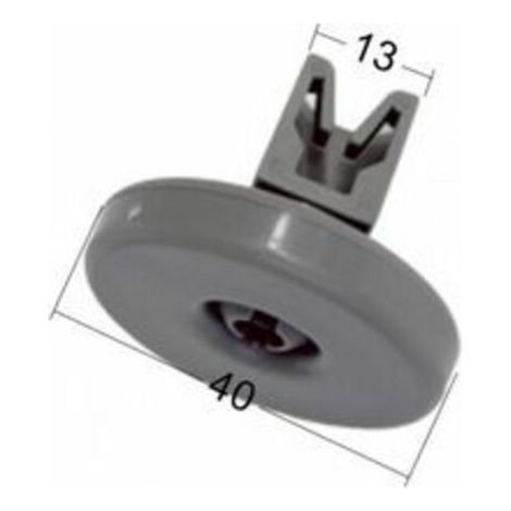 Roues de Lave-vaisselle Universelles pour la Plupart des Lave-vaisselle Standard Roue du Panier Inférieur Pièces de Rechange Compatibles avec AEG, Favorit, Privileg, Zanussi, Juno (Lot de 8)
