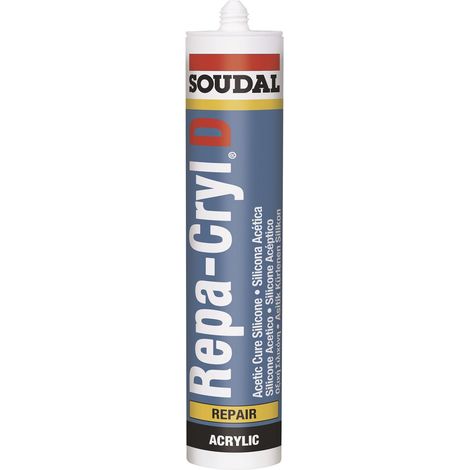 Soudal Acryldichstoff Repa-Cryl D 310ml weiß 106184 (1/2)