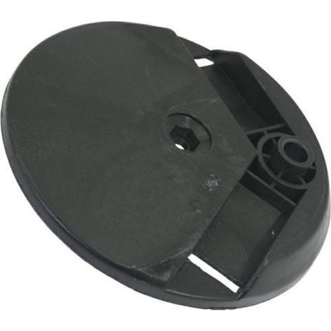 Protector de rueda de plástico GGP con palanca de elevación de rueda Ø  153 mm