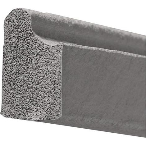 Tope  de  puerta  dg.7011  L.5m  para  enchufar  EPDM  gris  ELLEN (1/3)