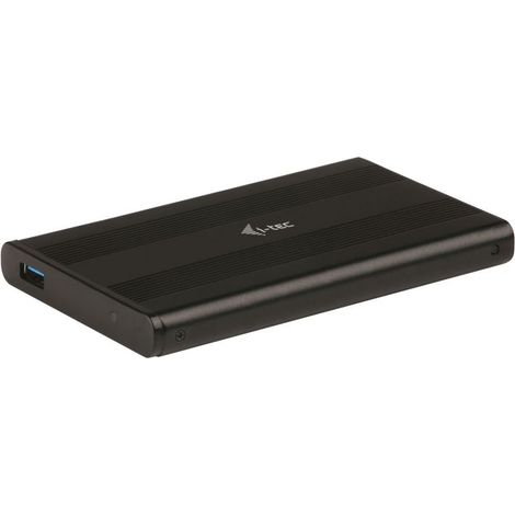 i-tec Advance MYSAFEU312 Speicherlaufwerksgehäuse HDD / SSD-Gehäuse Schwarz 2.5" (1/5)