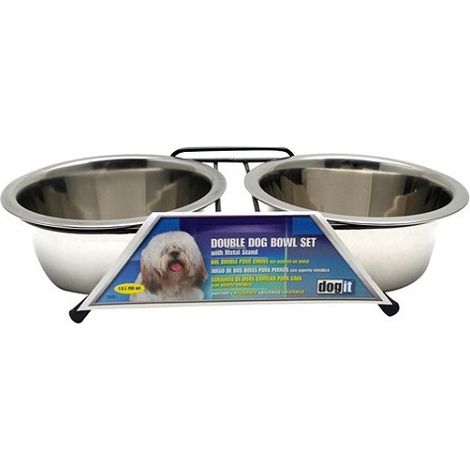 Dogit Comedero con Base doble 1.5 l