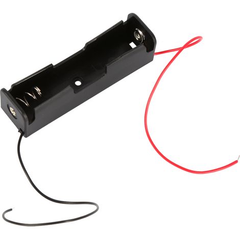 Lot de 10 boîtes de rangement en plastique pour batterie 18650 avec fils conducteurs (1/5)