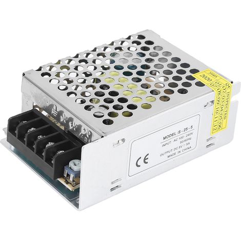 Schaltnetzteil-Antriebsadapter LED-Geräte Relativer Transformator für CCTV DC5V(S255（5v 5a 25W）AC100240V ) (1/5)