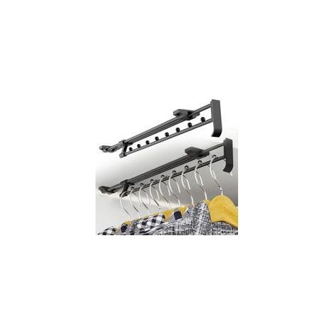 PièCes Tringle de Penderie Extensible 25 CM,Tringle Vetement Extensible RéGlable Longueur 25-41 cm CM,Tringle Coulissante Penderie,pour Les Armoires et Les Zones de Rangement (1/5)