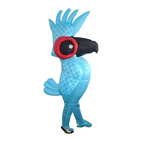 Combinaison gonflable adulte perroquet et citrouille - Déguisements originaux pour Halloween (1/5)