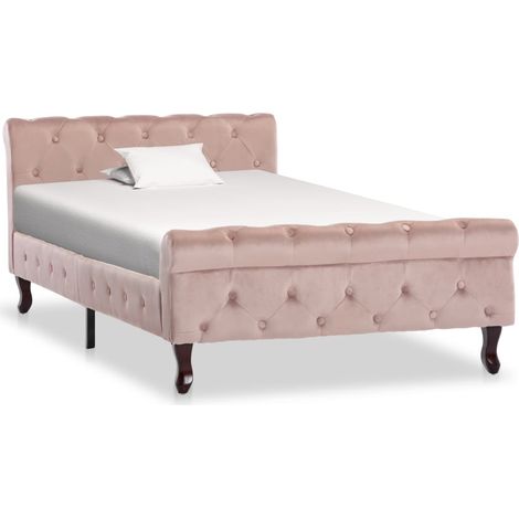 Giroletto Rosa in Velluto 100x200 cm vidaXL (1/5)