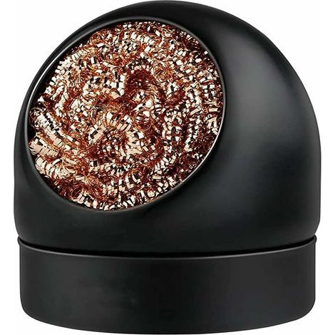 Nettoyeur pour pointes de fer à souder,fil de nettoyage pour pointe à souder,boule de nettoyage et base,support souple enroulé en laiton (pas d'eau) (1/5)
